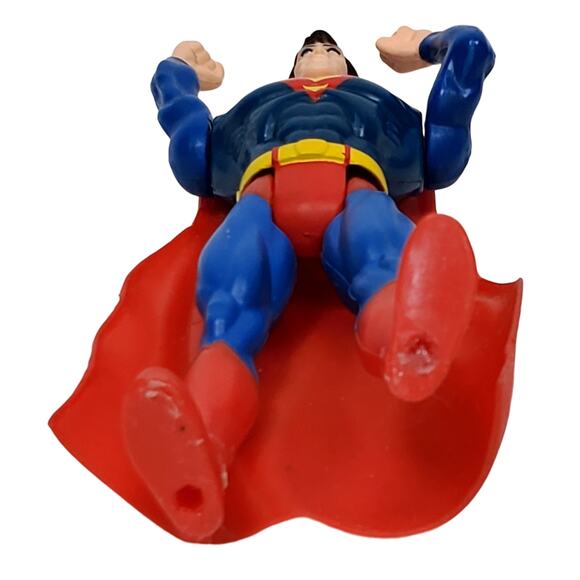 Superman Man of Steel Power Flight Action Figure DC Comic 1995 Vtg Collectible - Picture 6 of 8